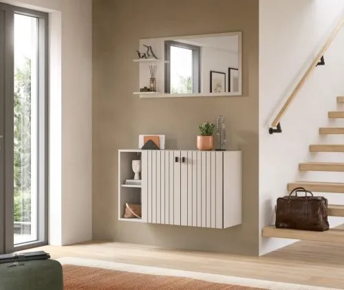 Garderoben-Set Station 4 | Kaschmir | 2-teilig