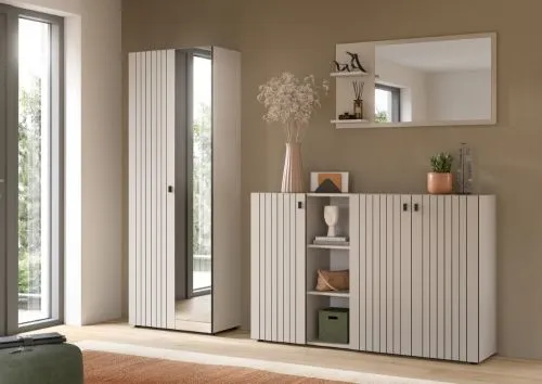 Garderoben-Set Station 5 | Kaschmir | 3-teilig