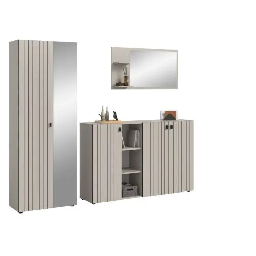 Garderoben-Set Station 5 | Kaschmir | 3-teilig