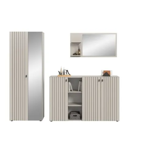 Garderoben-Set Station 5 | Kaschmir | 3-teilig