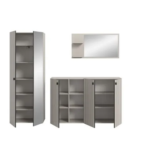 Garderoben-Set Station 5 | Kaschmir | 3-teilig