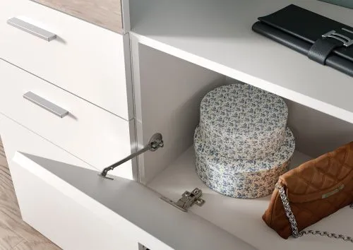 Garderoben-Set Vaga 3 | 3-teilig | weiß