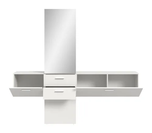 Garderoben-Set Vaga 4 | 3-teilig | weiß