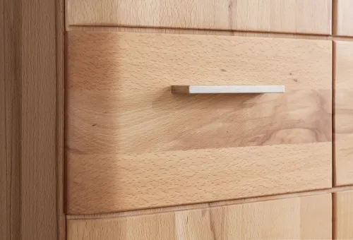 Garderoben Set Vedura | Kernbuche massiv | 5-teilig mit Kissen