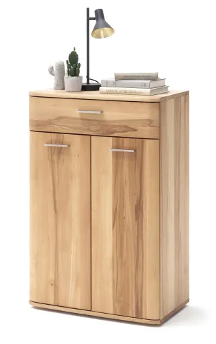 Garderoben Set Vedura | Kernbuche massiv | 5-teilig mit Kissen