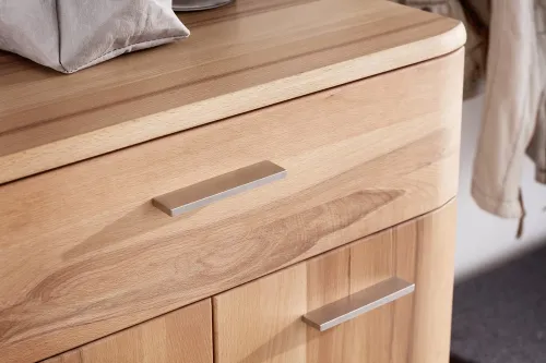 Garderoben Set Vedura | Kernbuche massiv | 5-teilig ohne Kissen