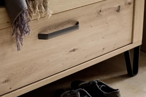 Garderobenbank Incata | Balkeneiche