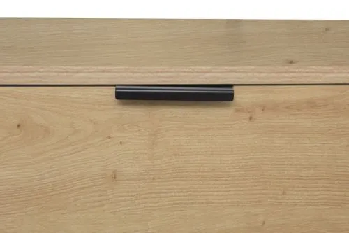 Garderobenmöbel Kommode Jody | Artisan Oak / schwarz