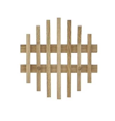 Garderobenpaneel Bantry 4 | Eiche massiv | verschiedene Größen