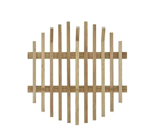 Garderobenpaneel Bantry 4 | Eiche massiv | verschiedene Größen