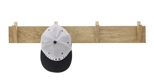 Garderobenpaneel Bantry 5 | Eiche massiv | verschiedene Größen