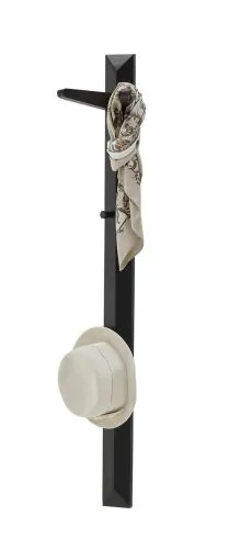 Garderobenpaneel Bantry | Eiche massiv schwarz