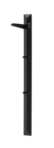 Garderobenpaneel Bantry | Eiche massiv schwarz