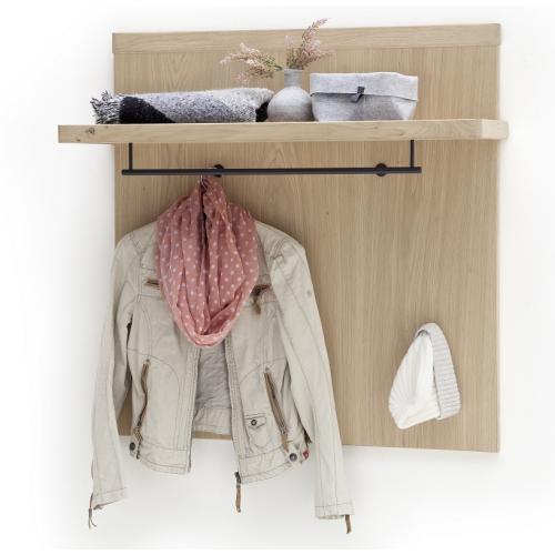 Garderobenpaneel Barcelona | Balkeneiche Bianco / Eiche Bianco