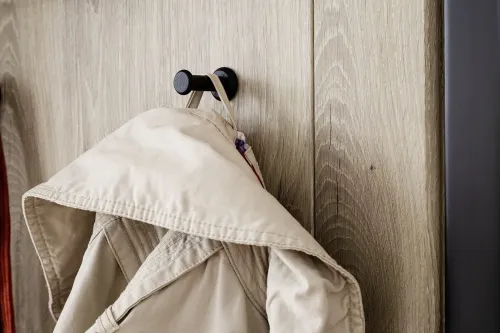 Garderobenpaneel Colorado | Viking Oak / Graphit schwarz