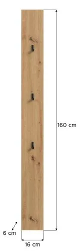 Garderobenpaneel Drive | Artisan Oak