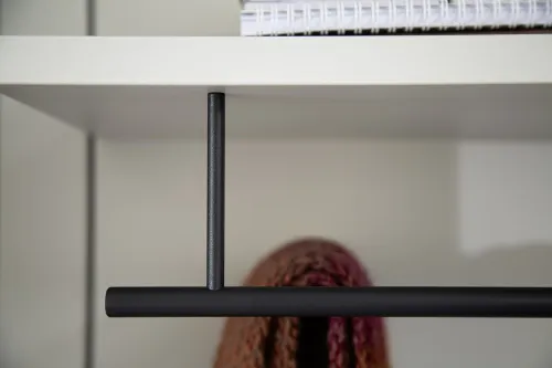 Garderobenpaneel Mantena 1 | Modern White / Viking Oak