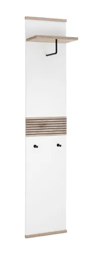 Garderobenpaneel Montello | Soft White / Viking Oak