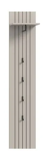 Garderobenpaneel Station | Kaschmir