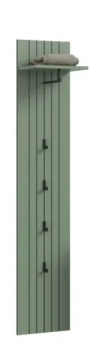 Garderobenpaneel Station | Smoke Green