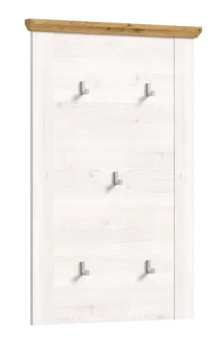 Garderobenpaneel Wandgarderobe Verona | Lärche Sibiu / Eiche
