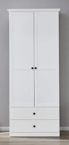 Garderobenschrank Baxter | Landhausstil | weiß