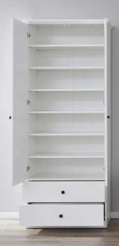 Garderobenschrank Baxter | Landhausstil | weiß