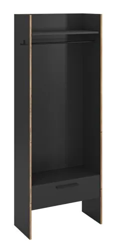 Garderobenschrank Bueno | Basalt / Nox Oak | verschiedene Größen