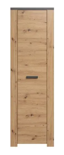 Garderobenschrank Follow | Artisan Eiche / Matera grau