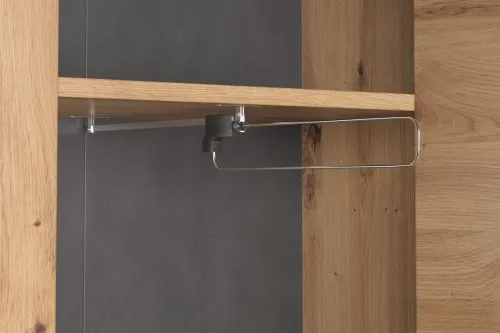 Garderobenschrank Follow | Artisan Eiche / Matera grau