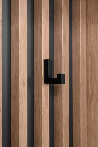 Garderobenschrank Garderobenpaneel mit Sitzbank Medan | Artisan Oak / Anthrazit