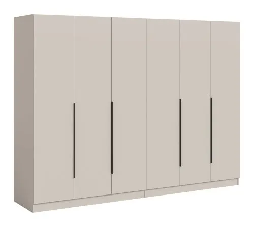 Garderobenschrank Kleiderschrank Kopenhagen 2 | Kaschmir | 2-teilig