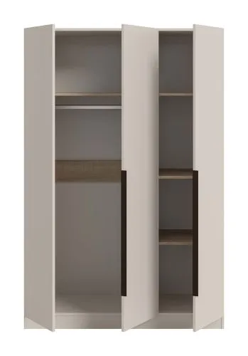 Garderobenschrank Kleiderschrank Kopenhagen | 3-türig | Kaschmir