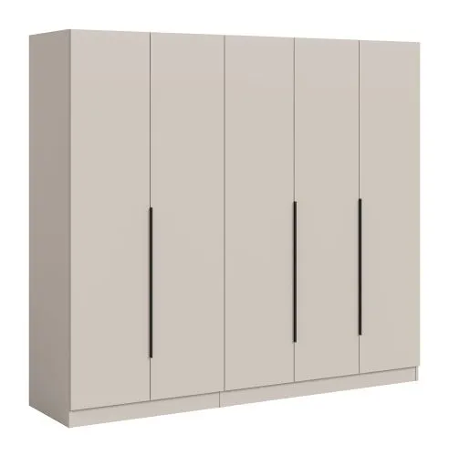 Garderobenschrank Kleiderschrank Kopenhagen | Kaschmir | 2-teilig