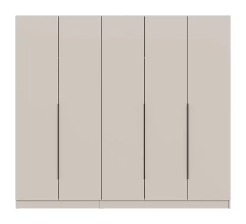 Garderobenschrank Kleiderschrank Kopenhagen | Kaschmir | 2-teilig