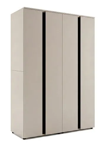 Garderobenschrank Kleiderschrank Set Amara | Kaschmir