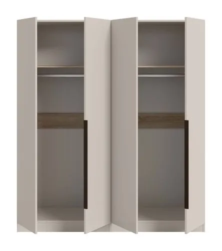 Garderobenschrank Kleiderschrank Set Kopenhagen | Kaschmir