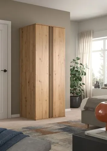Garderobenschrank Kleiderschrank Tofta | 2-türig | Artisan Eiche