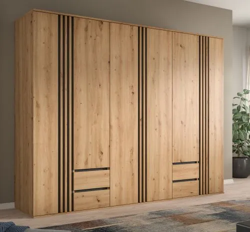 Garderobenschrank Kleiderschrank Tofta | 3-teilig | Artisan Eiche