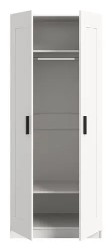 Garderobenschrank Kleiderschrank Visby | 2-türig | weiß