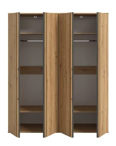 Garderobenschrank Kleiderschrankkombination Tofta | Artisan Eiche