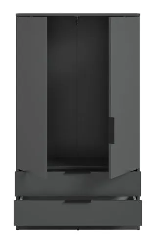 Garderobenschrank Kopenhagen | anthrazit