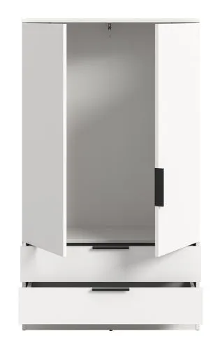 Garderobenschrank Kopenhagen | weiß