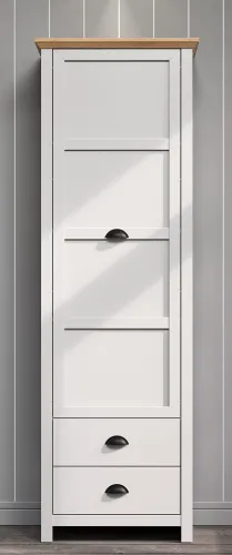 Garderobenschrank Landside | Lichtgrau / Artisan Eiche