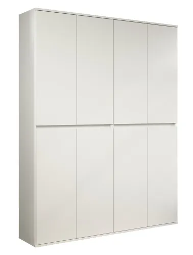 Garderobenschrank Nevada | weiß | 148 x 191 x 34 cm