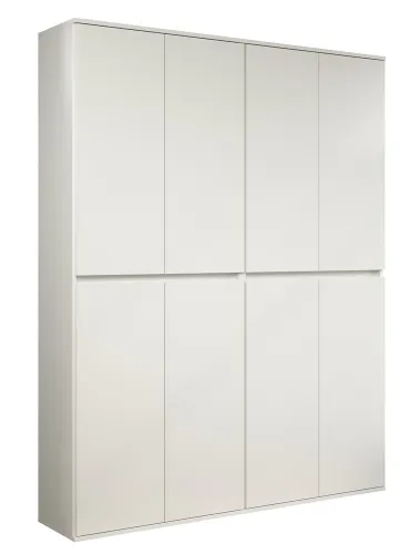 Garderobenschrank Nevada | weiß | 148 x 191 x 34 cm