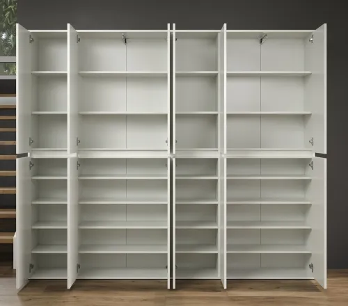 Garderobenschrank Nevada | weiß | verschiedene Größen