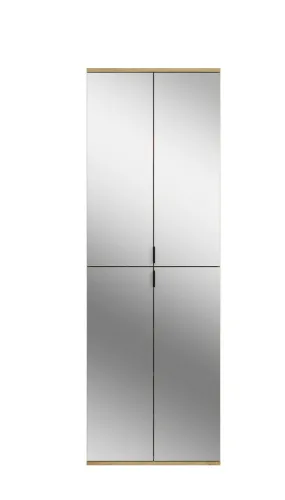 Garderobenschrank Projekt X groß | Artisan Eiche | Spiegeltüren