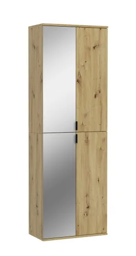 Garderobenschrank Projekt X | Kombination | Artisan Eiche | Spiegeltür | 2-teilig