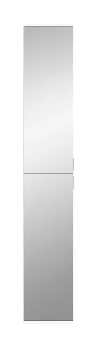 Garderobenschrank Projekt X | weiß | Spiegeltüren